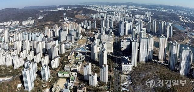 광교신도시 전경. 경기일보DB