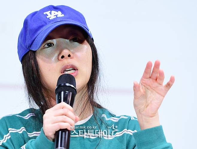 민희진 어도어 대표가 25일 기자회견에 나섰다. 강영국 기자