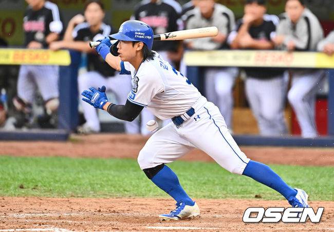 [OSEN=대구, 이석우 기자] 삼성 라이온즈 김성윤 013 2024.10.13 / foto0307@osen.co.kr