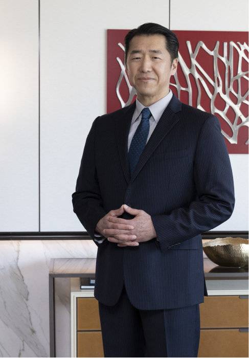 문현진 글로벌피스재단 의장. [조영철 기자]