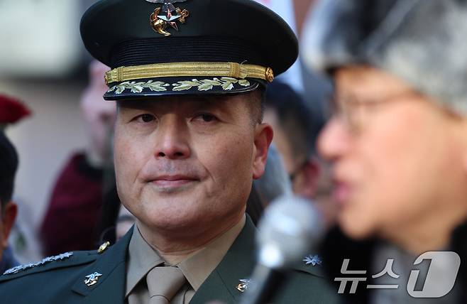 해병대원 사망 사건의 수사를 맡았던 박정훈 전 해병대 수사단장(대령). 2025.1.9/뉴스1 ⓒ News1 김명섭 기자