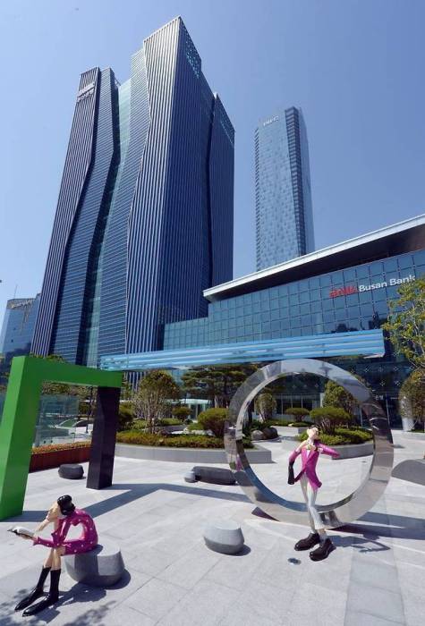 부산시 문현동 BNK금융그룹 본점 전경. BNK금융그룹 제공