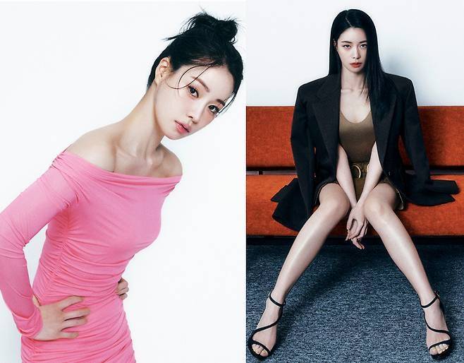 강인함과 부드러움이 공존하는 임지연의 작품 속 캐릭터들에서 영감을 받아 진행됐다.사진=코스모폴리탄 제공