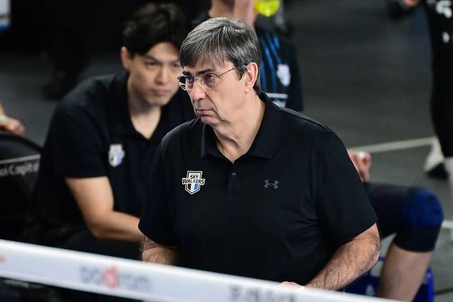 필립 블랑 감독. 사진 | 한국배구연맹