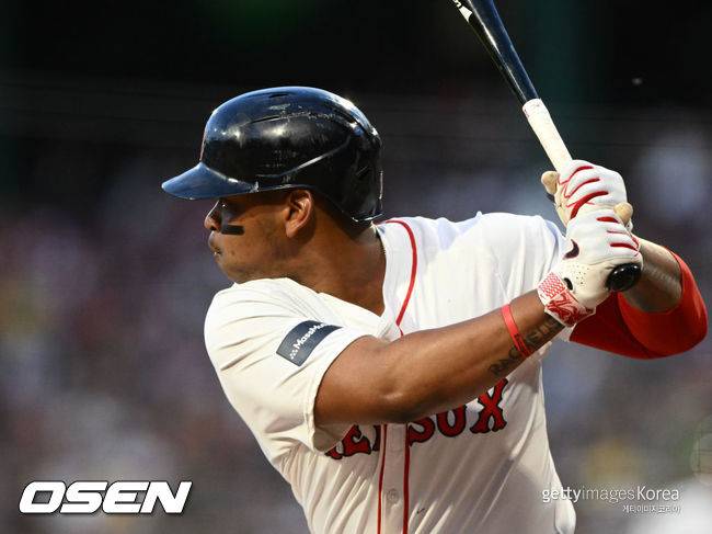 [사진] 보스턴 라파엘 데버스. ⓒGettyimages(무단전재 및 재배포 금지)