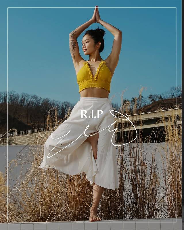 ▲ 이유주. 출처ㅣ요가움 인스타그램