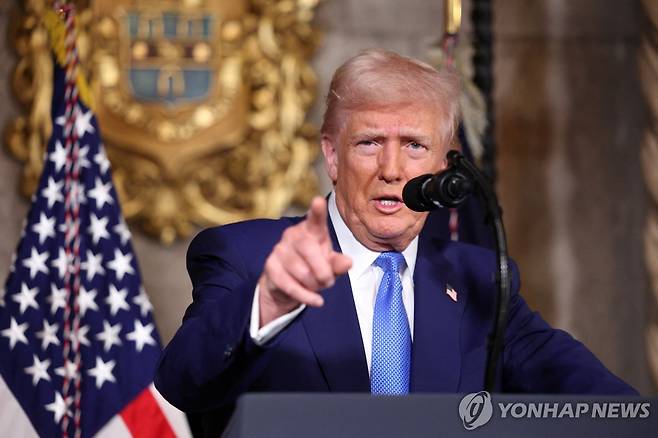 트럼프 미국 대통령 [로이터 연합뉴스. 재판매 및 DB 금지]