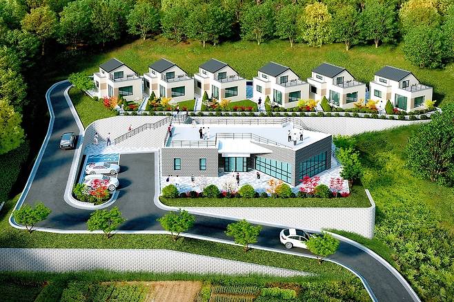 회인 청년마을 공유주거단지 조감도 [보은군 제공. 재판매 및 DB금지]