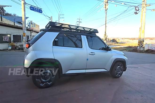 현대차 '캐스퍼 일렉트릭 크로스' (출처 : 힐러TV)