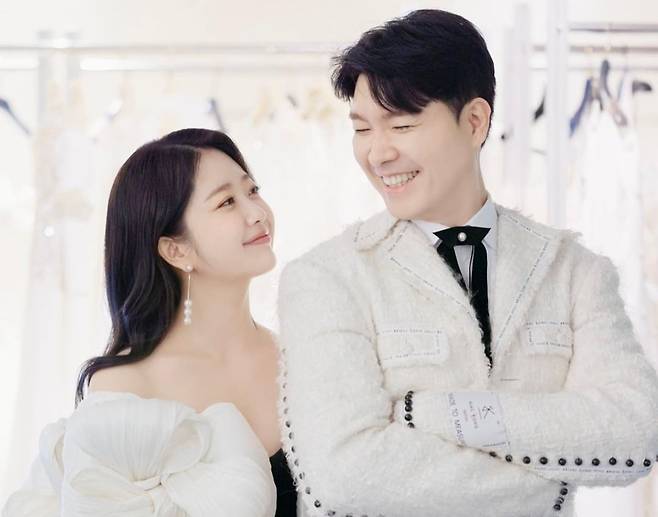 방송인 박수홍과 아내 김다예씨. /박수홍 인스타그램