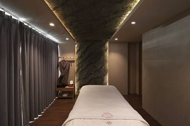 고요웰니스 동부이촌점 테라피룸.ⓒ지냄