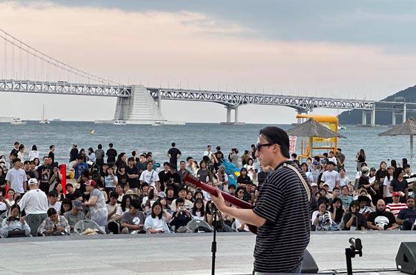 민락인디트레이닝센터가 주최한 ‘민락페스타’ 행사 모습.