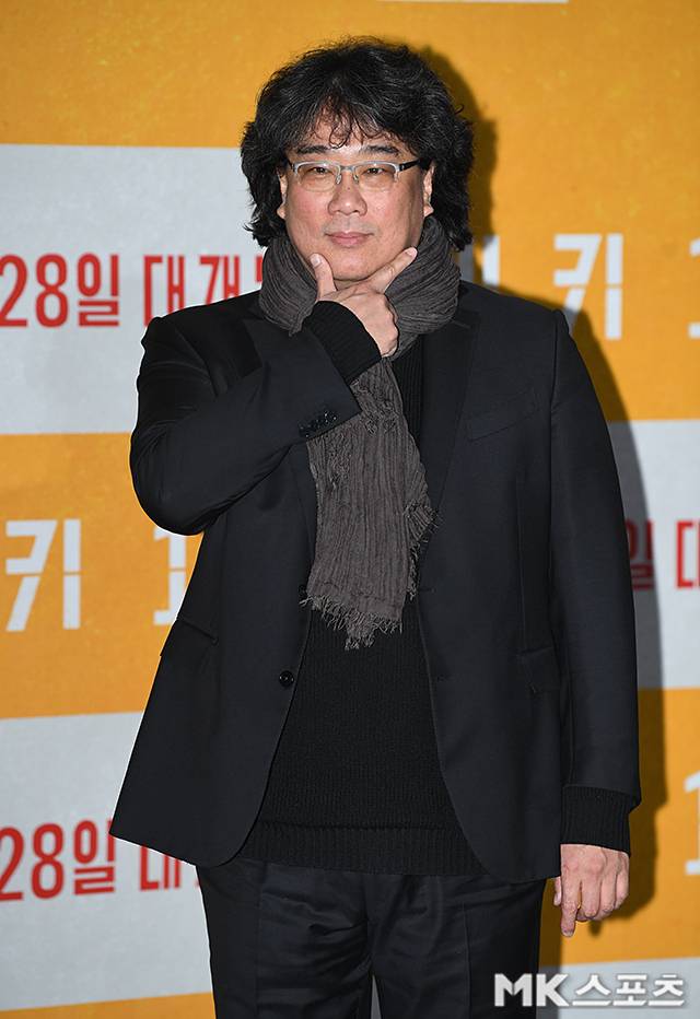 봉준호 감독이 계엄령에 대한 소신 발언을 했다. 사진=천정환 기자