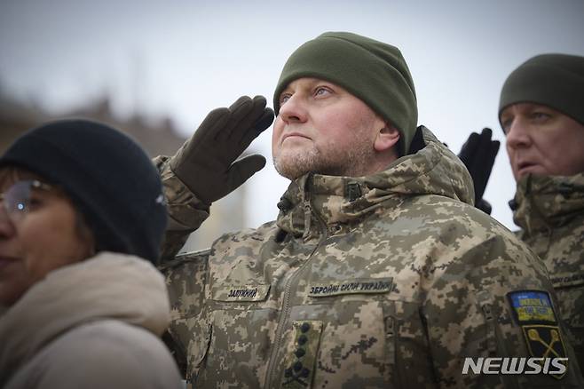 [키이우=AP/뉴시스] 우크라이나 총사령관을 지낸 발레리 잘루즈니 영국 대사.