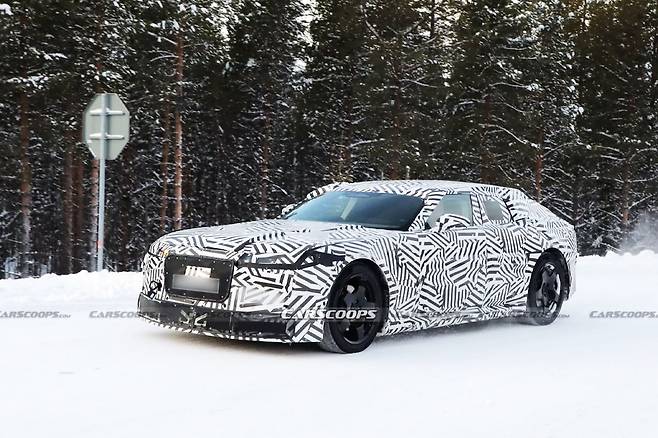 재규어 Type 00 테스트카 스파이샷