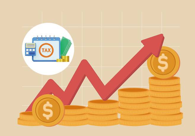 미국주식 투자 시 양도소득세 22% 등을 따져 최종 수익을 계산해야 한다. [GettyImages]