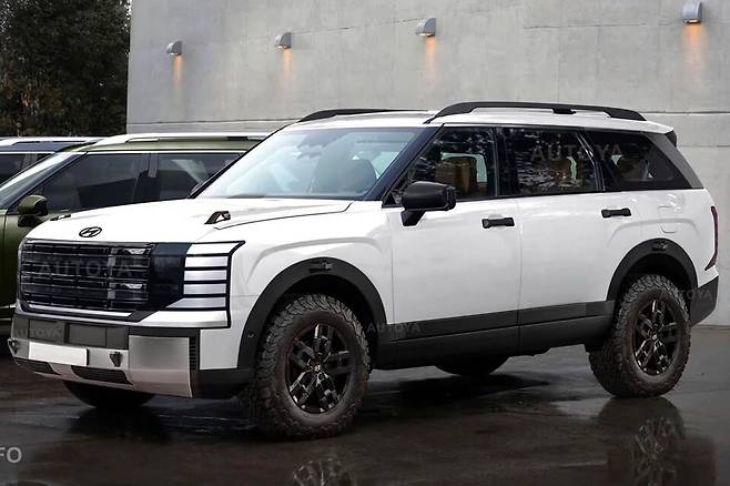 현대차 '팰리세이드 XRT' 예상도 (출처 : AUTOYA)