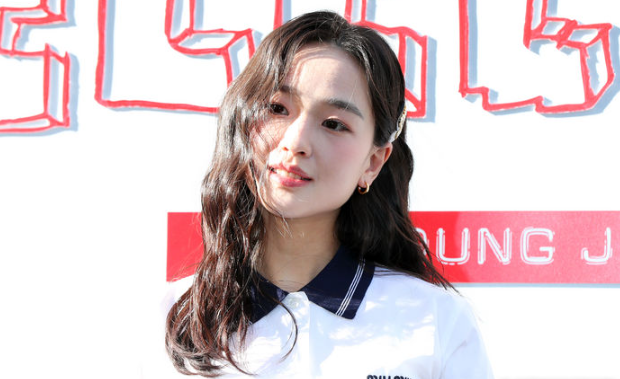 손연재가 지난해 5월 출산 후 첫 공식 석상인 미우미우 행사에 나선 모습. 뉴시스
