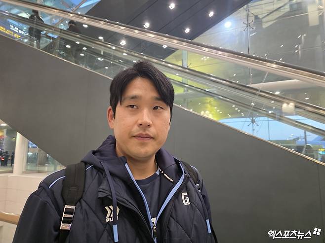 롯데 포수 유강남은 지난해 수술 이후 남다른 각오로 2025시즌을 준비하고 있다. 다치지 않은 것을 우선으로 팀에 보탬이 되고자 다짐했다. 인천국제공항, 박정현 기자