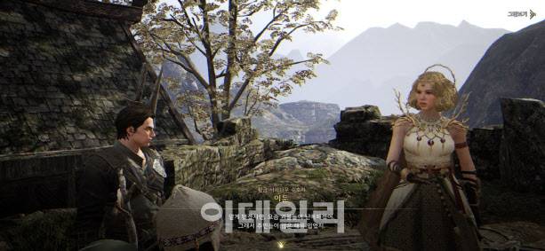 레전드 오브 이미르 속 플레이 화면(사진=윤정훈 기자)