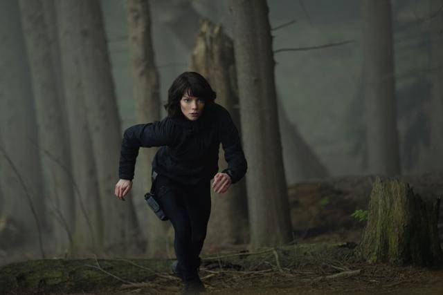 드라사는 리투아니아 여성으로 러시아 정부 의뢰로 주요 인물을 암살했던 과거를 지녔다. 애플TV플러스 제공