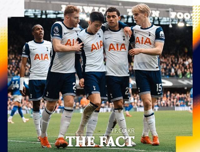 그동안 짊어졌던 짐이 너무 무거운 탓일까. 토트넘의 '캡틴' 손흥민은 이날 2어시스트의 대활약에도 불구하고 표정은 밝지 않았다./토트넘