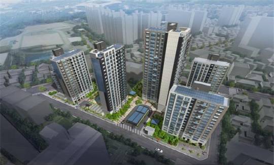 서울시 마포구 망원동 454-3번지 일원 모아주택 조감도. [서울시 제공]