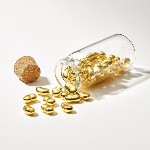 ‘콩알금’은 한 돈(3.75g)짜리 순금을 콩알처럼 작게 만들어 판매하는 형태로, 현재 금 시세 기준 한 돈짜리 콩알금은 67만원이다. [수앤진골드 제공]