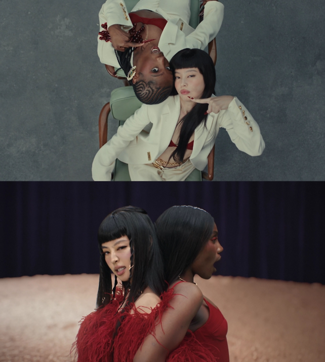 제니가 도이치와 협업한 신곡 ‘엑스트라L’ 뮤직비디오