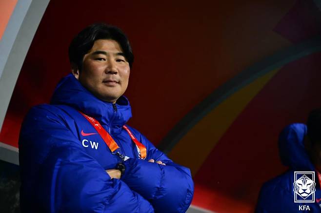 이창원 U-20 대표팀 감독. 사진=대한축구협회