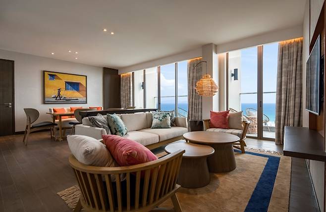 래디슨 블루 리조트 깜란 이그제큐티브 스위트 객실 / 사진=래디슨 블루 리조트 깜란