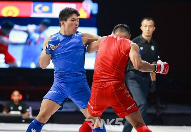 2023년 열린 제1회 MMA 아시아 선수권대회의 경기 장면. 대한MMA총협회 제공