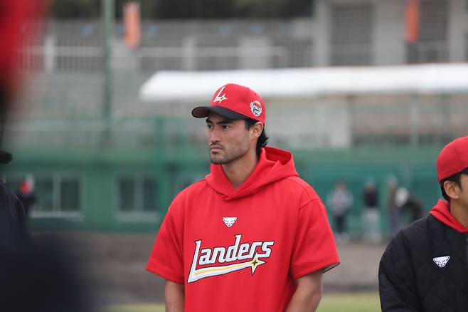 24일 미치 화이트의 모습. /사진=SSG 랜더스 제공