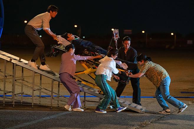 Scene from "The Trauma Code: Heroes on Call" (Netflix)