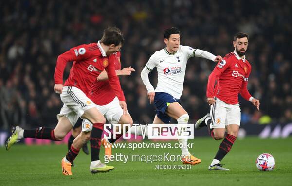 ▲ 토트넘 홋스퍼 주장 손흥민이 맨체스터 유나이티드 유니폼을 입을 수 있을까.