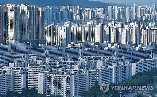 서울 시내 아파트 단지 [연합뉴스 자료사진]