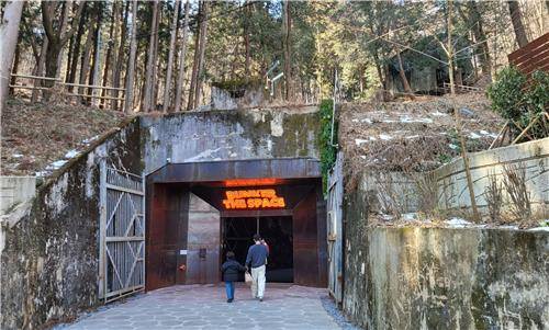 완산벙커 더 스페이스 입구 [촬영 : 김동철]