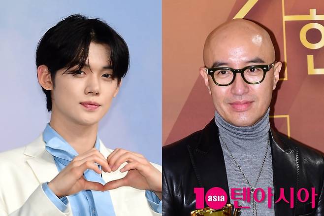 TXT 연준, 홍석천/ 사진=텐아시아 사진 DB