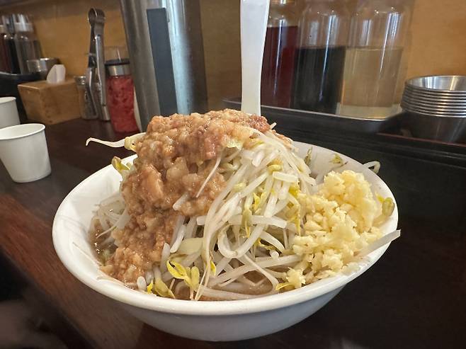 556라멘은 국내 지로계 라멘 전문점으로 꼽히는 곳이다. /사진=다이어리알