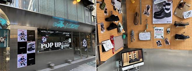 (서울=뉴스1) 김진희 기자 = ABC마트는 이탈리안 감성 슈즈 브랜드 스테파노로시의 봄 슈즈 컬렉션 출시를 기념해 팝업스토어를 연다.(ABC마트제공)