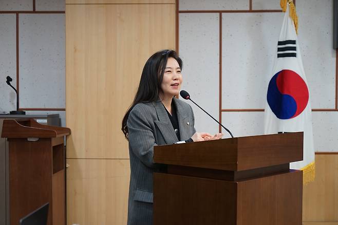 ▲ 강유정 더불어민주당  국회의원
