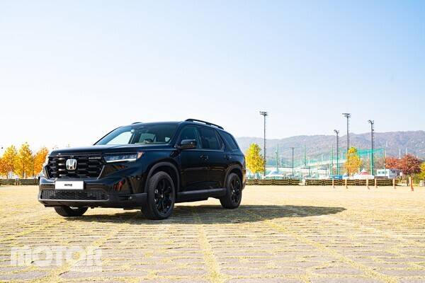 혼다 파일럿 블랙 에디션&nbsp; 사진 모터매거진 최재혁 기자