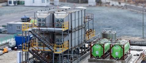 로우카본 강진 본사에서 운영중인 DAC 15T.