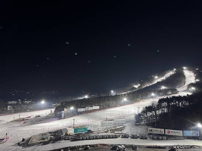 용평리조트 슬로프 전경. [헤럴드경제DB]