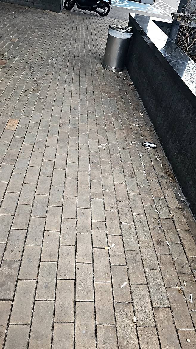 20250302_085432420.jpg 옆에 쓰래기통 있는데 왜 이러는거냐