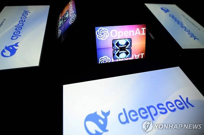 중국 AI 모델 딥시크 [AFP 연합뉴스 자료사진. 재판매 및 DB 금지]