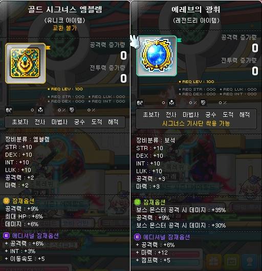 - 이벤트 보상 헤택만 잘 이용하면 어느 정도 쓸만한 엠블렘과 보조무기를 만들 수 있다&nbsp;