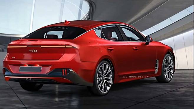 기아 'EV8' 상상도 (출처 : digimods design)