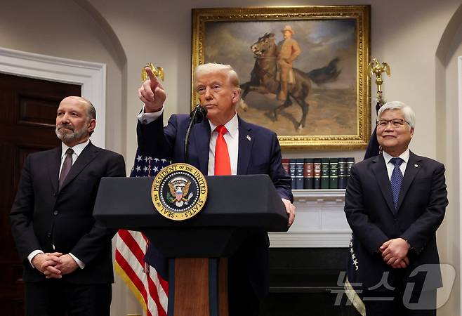 도널드 트럼프 미국 대통령. ⓒ 로이터=뉴스1 ⓒ News1 류정민 특파원