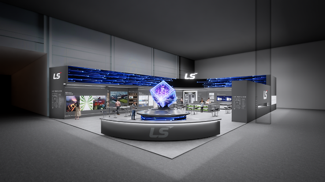LS그룹 인터베터리 2025 전시장 조감도, LS그룹 제공